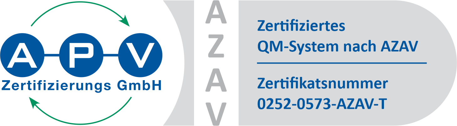 APV Zertifikat Logo