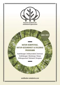 Katalog der Deutschen Akademie für Waldbaden und Gesundheit - Ausgabe 2024
