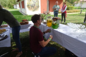 Kongress Freitag 03 leckere Waldbrause zur Begrüßung